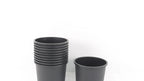 Set of 10 Premium 7 Gallon Injection Molded Nursery Pots for Plants