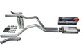Dual Exhaust Kit for Ford F-150 (1987–1997) - 2.5" Corner Exit Tips