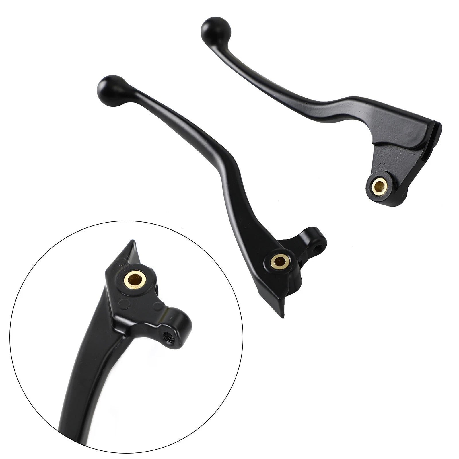 Brake Clutch Levers for Yamaha Dragstar XVS400 (1996–2002) XVS650 (1997–2002) Black