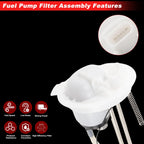 Fuel Filter Assembly for Volkswagen CC (2015–2016) 3C0919679A Metal Plastic