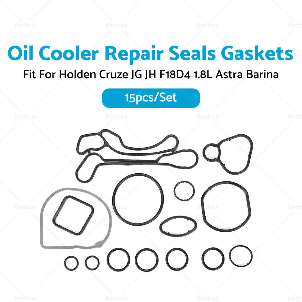 Oil Cooler Repair Seals Gaskets for Holden Cruze JG JH F18D4 1.8L