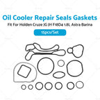 Oil Cooler Repair Seals Gaskets for Holden Cruze JG JH F18D4 1.8L