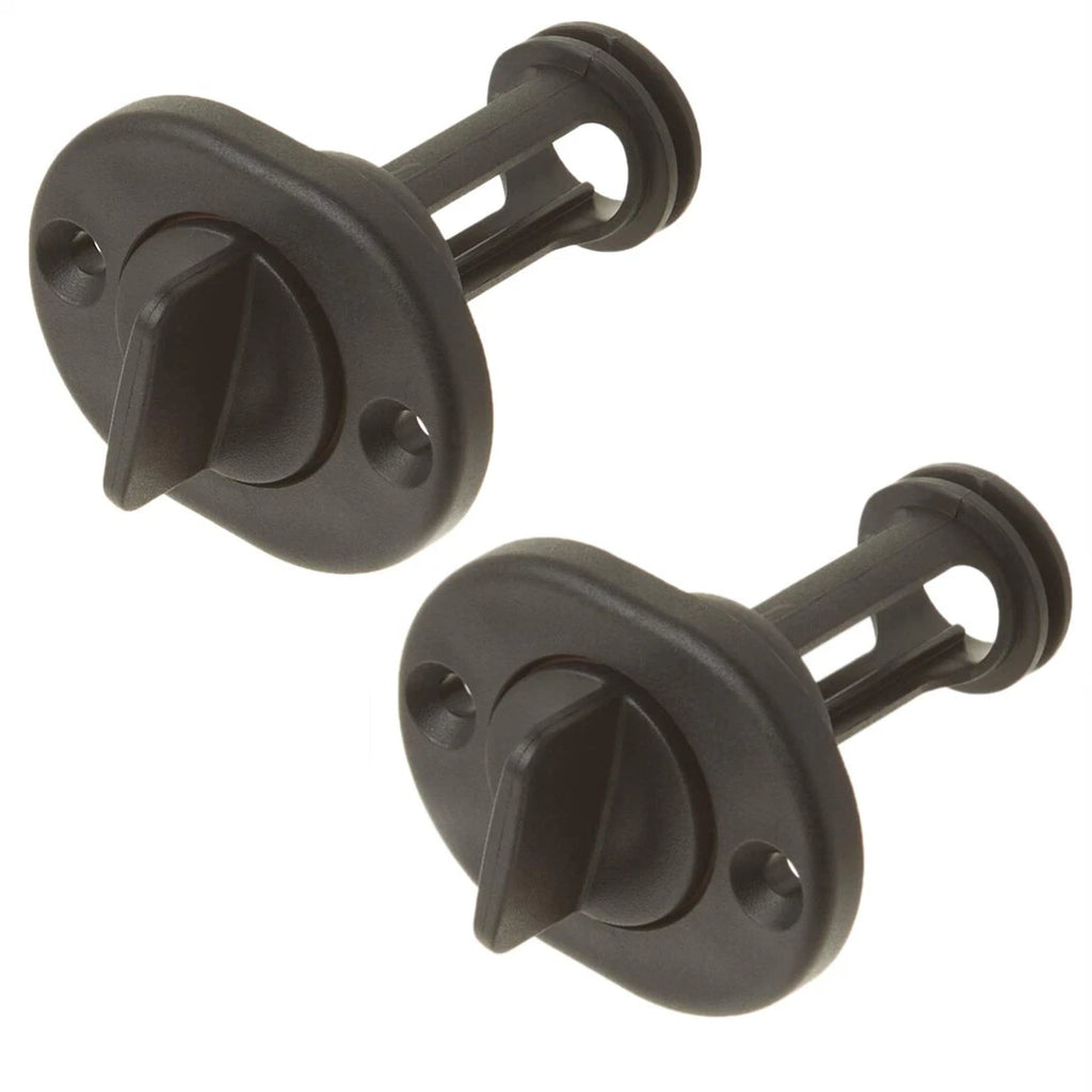 2 pc Screw Type Drain Plug for Skeeter Boats Kayaks (with Rubber O-Ring)