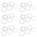 6pc Engine Piston Ring Set for Cadillac CTS SRX STS Chevrolet Camaro (2003–2019)