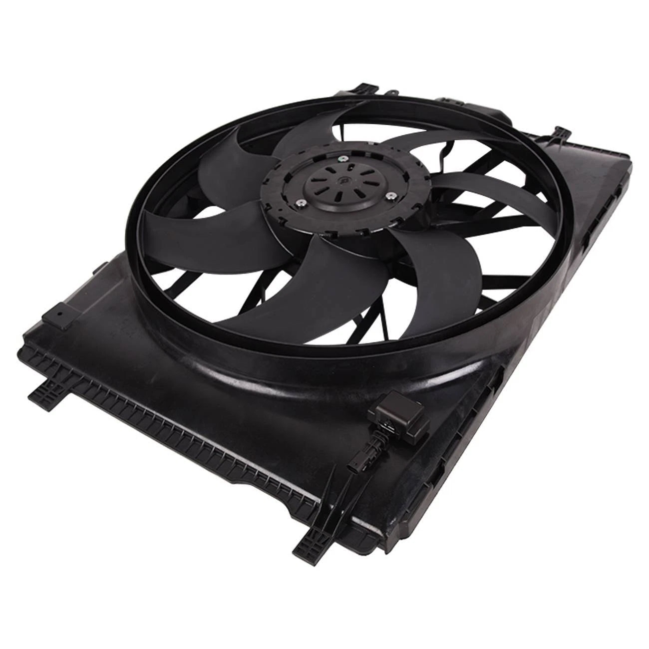 Radiator Cooling Fan Assembly for Mercedes E400 C250 SLK350 GLK350 (2010–2016)