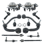 Set of 12 Control Arm Ball Joints & Tie Rod Ends for Ford F-150 (2004–2005)
