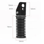 Rear Foot Pedals Textured Anti Slip for GN125 GS125