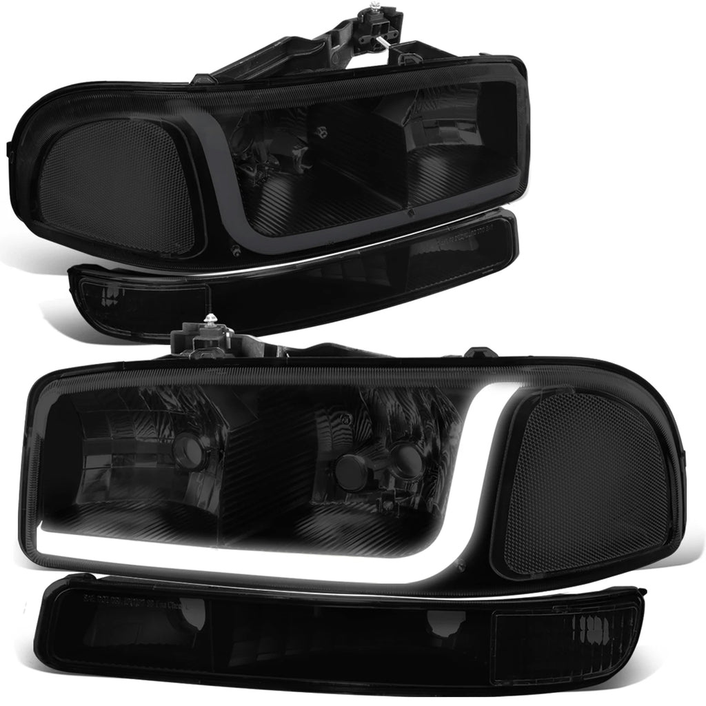 LED DRL Headlight Bumper Signal Lamp for Sierra 1500 2500 (1999–2007)