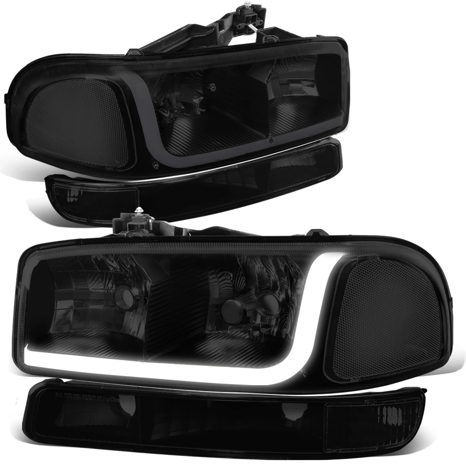 LED DRL Headlight Bumper Signal Lamp for Sierra 1500 2500 (1999–2007)