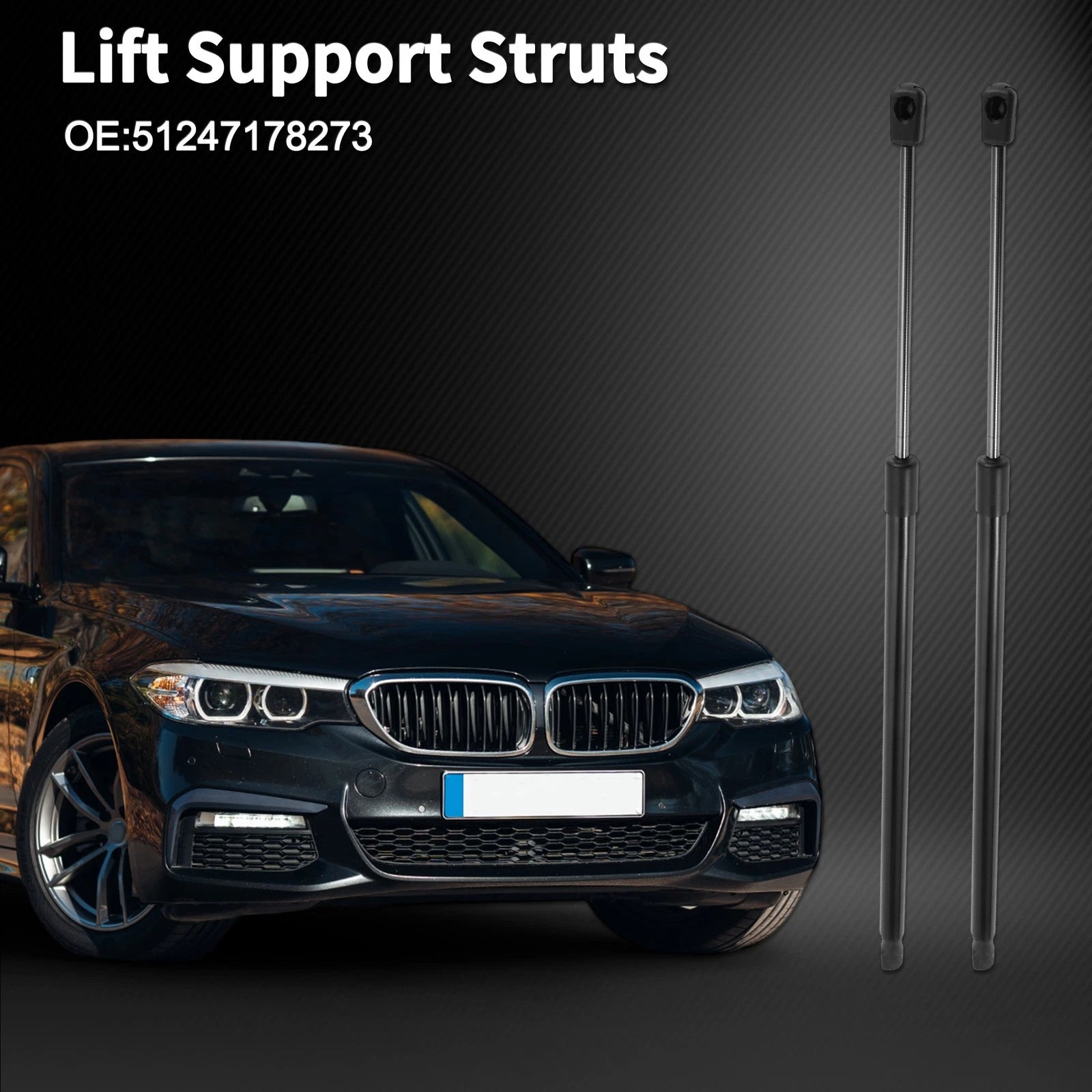 Tailgate Lift Supports Struts No. 51247178273 for BMW 5 Series E61 (2006–2010)