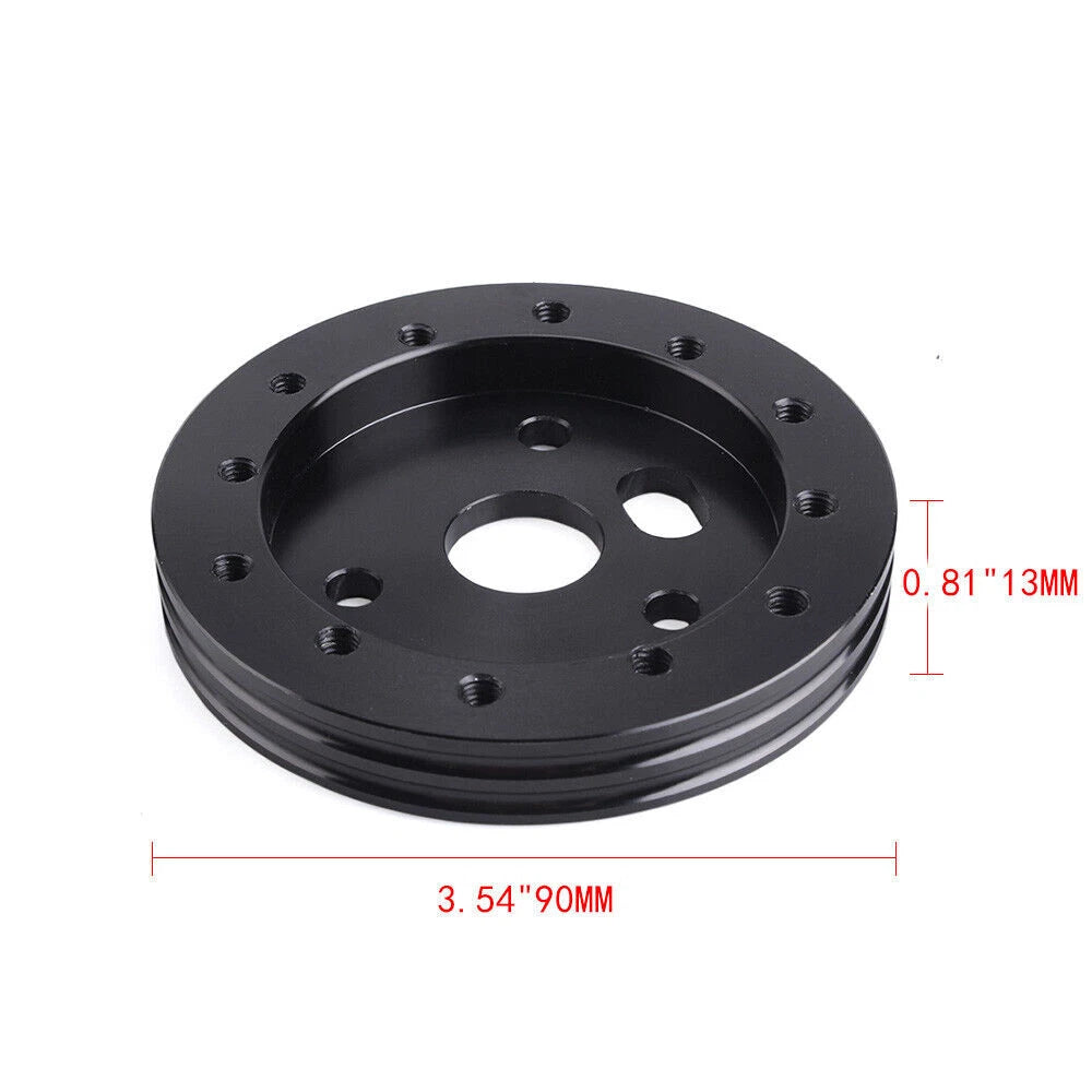 14" Steering Wheel with 0.5" Hub for Grant 3 Hole Adapter