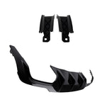 Black PP Rear Diffuser for Mercedes C Class W204 AMG Line (2012–2015) Quad Exhaust
