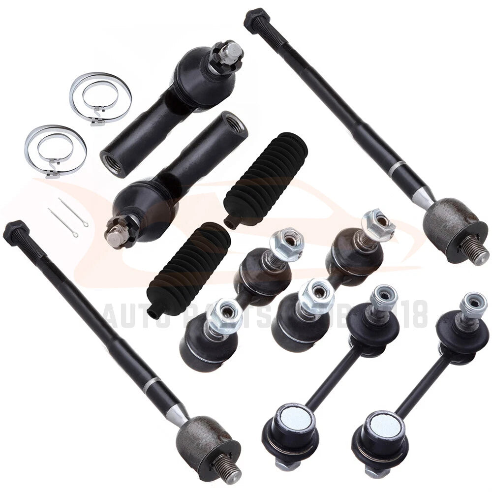 Set of 10 Sway Bar Tie Rod End Rack Bellows for Toyota Corolla (1996–2002)