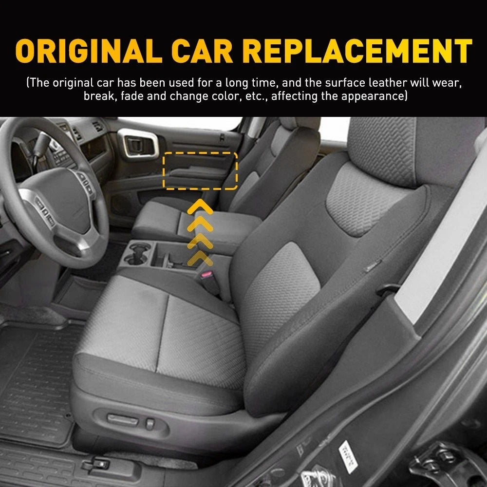 2X Door Cover Armrest Pad for Honda Ridgeline (2006–2014) Gray EPY