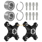 2 Front/Rear Wheel Hubs & Bearings for Can-Am Renegade 1000 850 800R 650 570 500