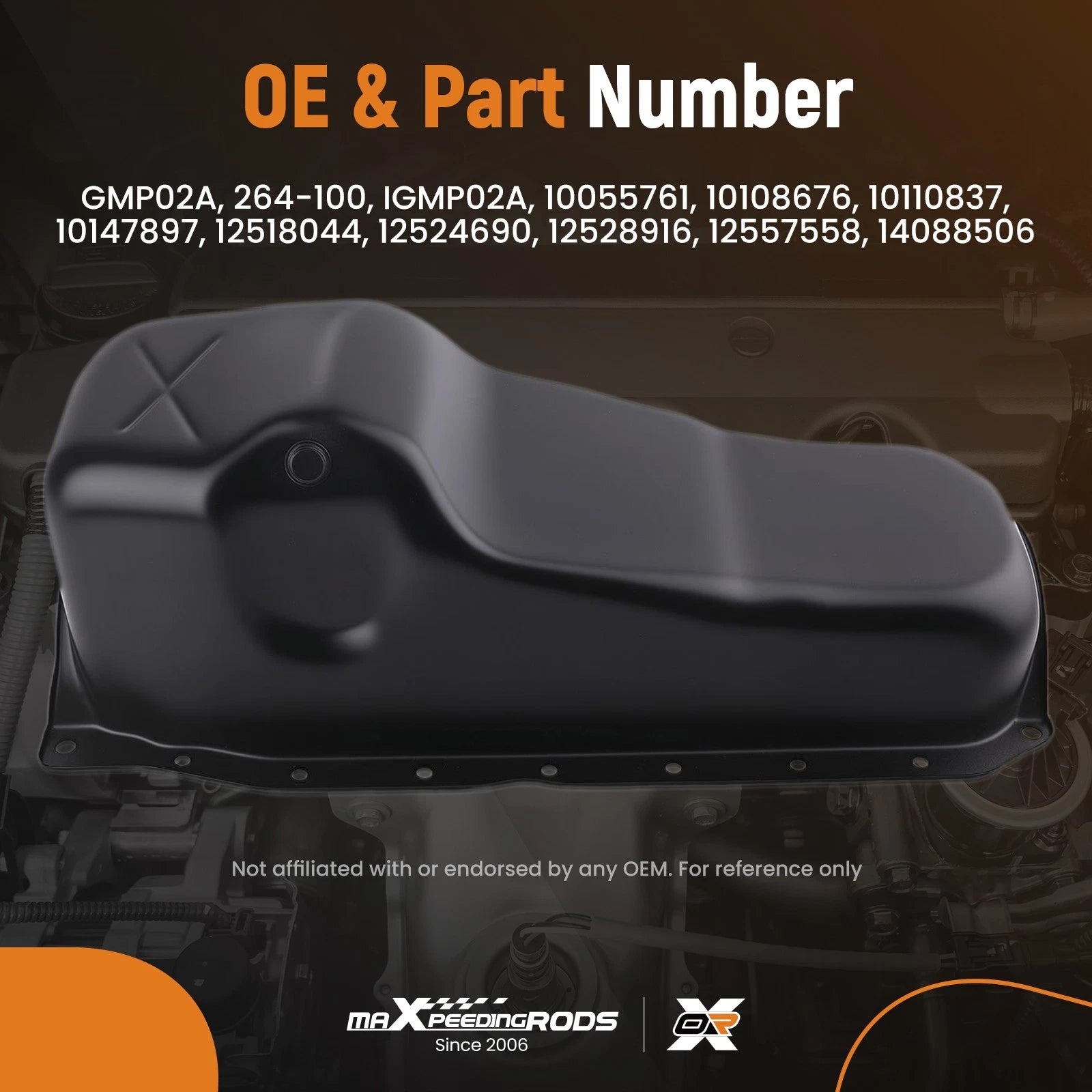 Engine Oil Pan for Chevrolet Silverado V8 (1995–1999)