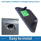 Washer Nozzle Cover Cap Front Left for BMW 528i (2011-2016) Dark Blue