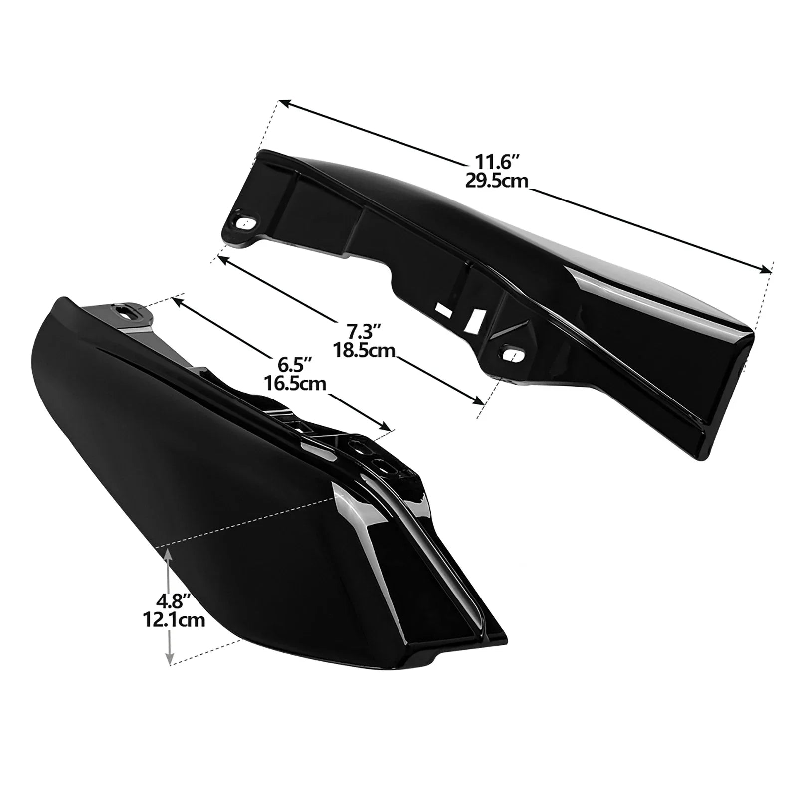 Mid Frame Air Deflectors for Harley CVO Road Street Glide FLHXSE (2023-2025)