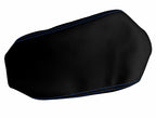 Leather Console Lid Armrest Cover for Jeep Grand Cherokee (2005–2010) Blue Stitch