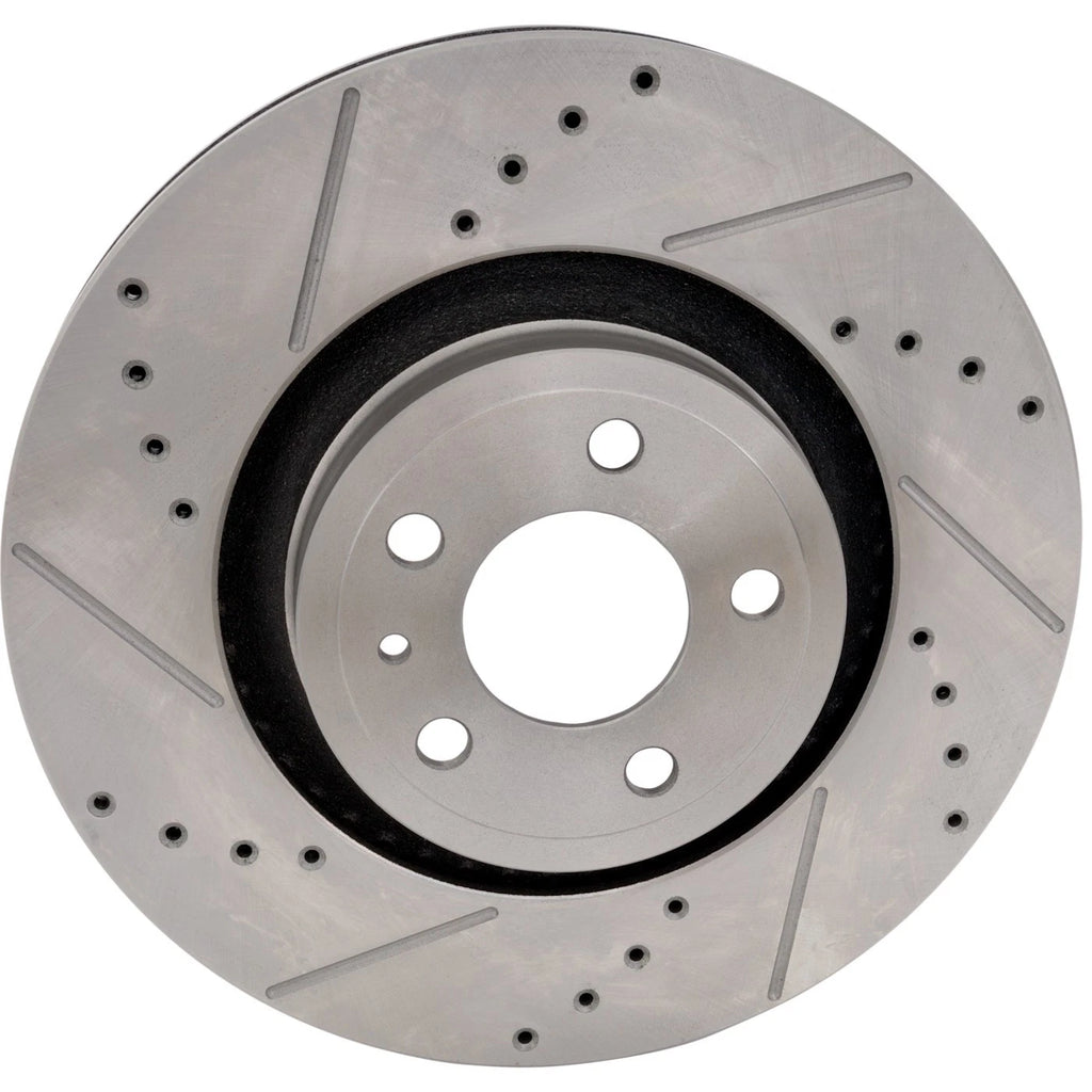 Cross-Drilled Brake Disc for Ford Mustang (2015–2020) Front LH/RH 352mm
