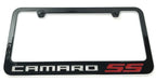 License Plate Frame for Chevrolet SS (Black Silver Red Logo Emblem) (2017–2019)