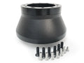 Steering Wheel Hub Adapter 6 Hole Black Billet for 2005–2012 Ford Mustang