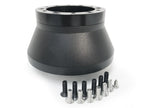 Steering Wheel Hub Adapter 6 Hole Black Billet for 2005–2012 Ford Mustang
