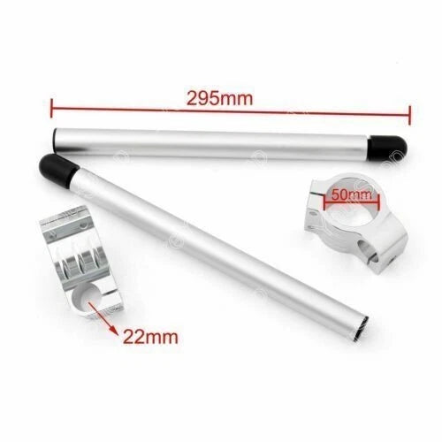 Universal Clip-On Handlebars for ZX10R, CBR1000RR, GSXR, R1, R6 (50mm)