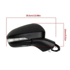 Right Side View Mirror for Ford Fusion (2015–2017) 12 Pins