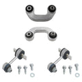 Set of 2 Lemforder Suspension Stabilizer Bar Link Kit for Audi A4 Quattro RS4 S4 (2001–2008)