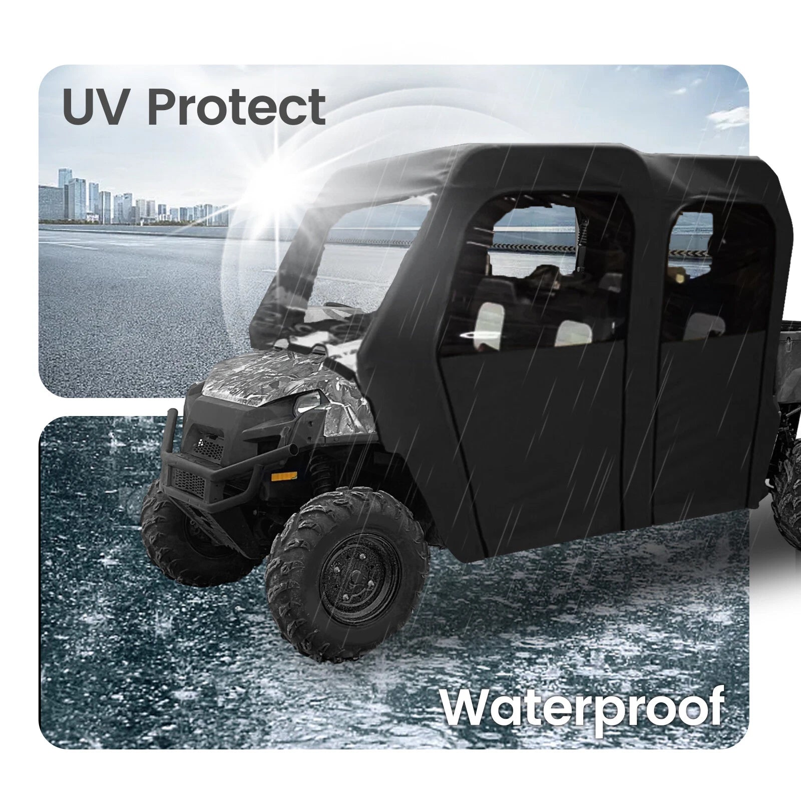 Full Soft Door Cab Enclosure for Polaris Ranger 800 (2010–2014)