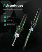 Set of 4 Shocks Struts Assembly for Lexus LS430 (2001–2006)
