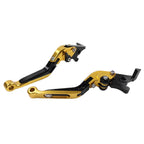 CNC Gold Extendable Brake Clutch Levers for BMW R1200GS R1250GS (2013-2020)