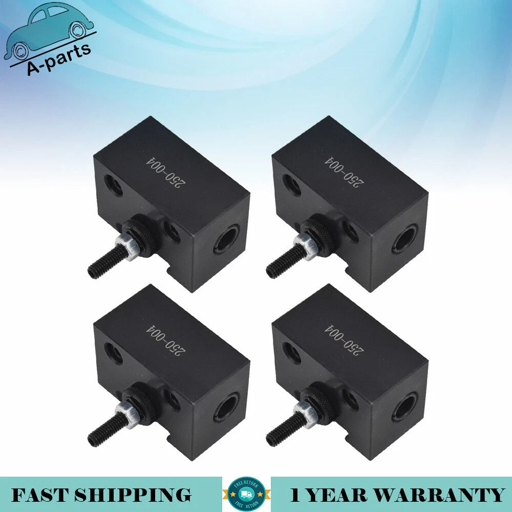 Set of 4 Quick Change Tool Posts for OXA 250 (Heavy Duty)