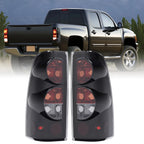 Smoke Tail Lights Pair for Chevy Silverado 1500 2500 3500 GMC Sierra (1999–2006)