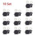 Set of 10 Carburetor Diaphragm Kit for B&S 270026 272538 272538S