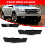 Smoked Lens Front Side Marker Light Reflectors for Lincoln MKX (2007–2010)