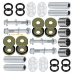Set of 2 Front A Arm Lower Bushing Bearing Bolt Nut for Suzuki Quadsport Z400 (2003–2008)