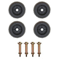 Deck Wheel Hardware 4PK Kit 103-3168 103-4051 K5371-42110 for Kubota Toro