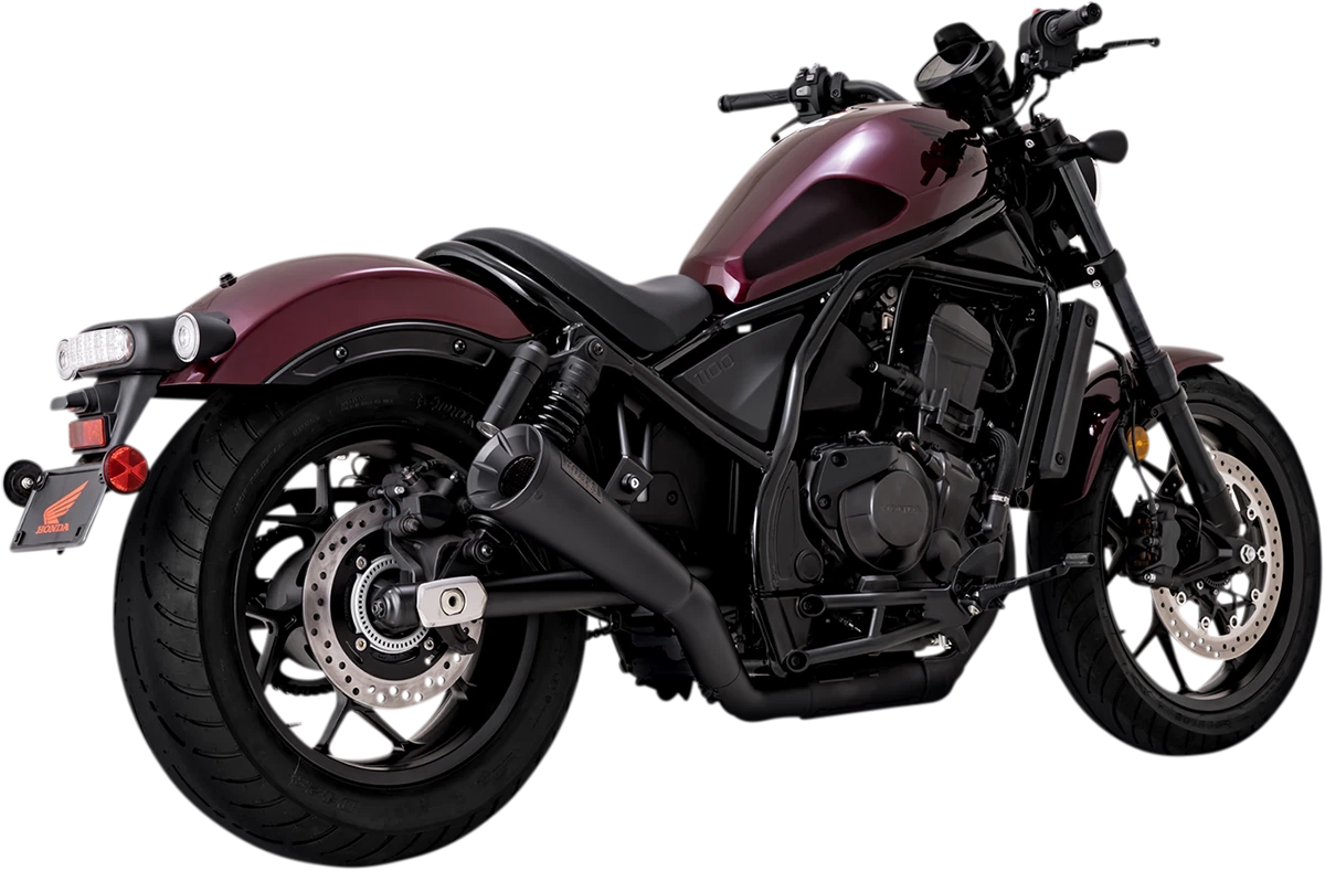 Vance & Hines Black Muffler for Honda Rebel (2017–2023) 48425