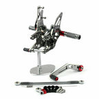 Aluminum Rearsets Footpeg Pedals for Honda CBR 1000RR (2012–2018) Titan Color