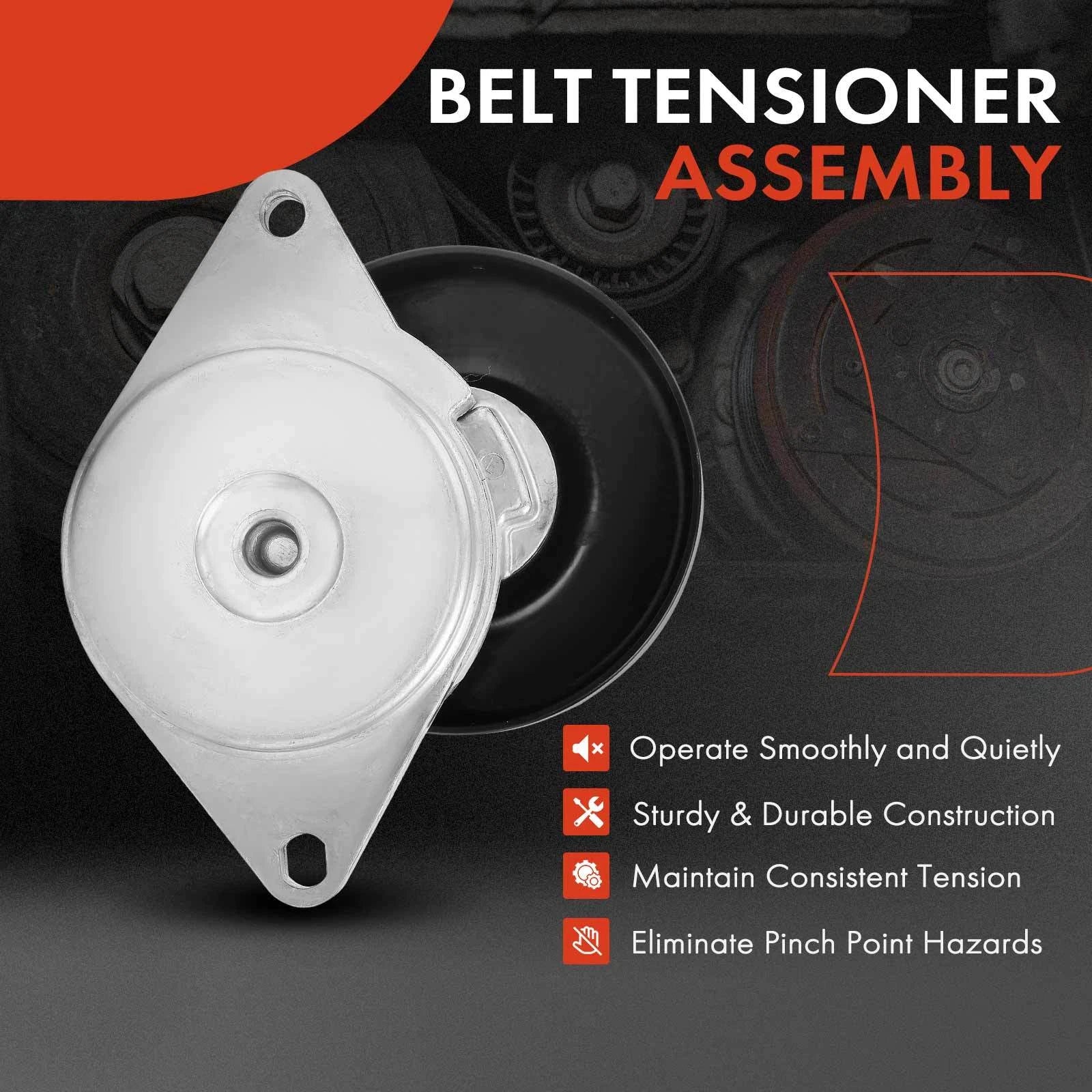 Belt Tensioner with Pulley for Chevrolet Camaro (1993–2002)