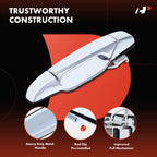 Front Right Metal Exterior Door Handle for Silverado 1500 (2007-2013)
