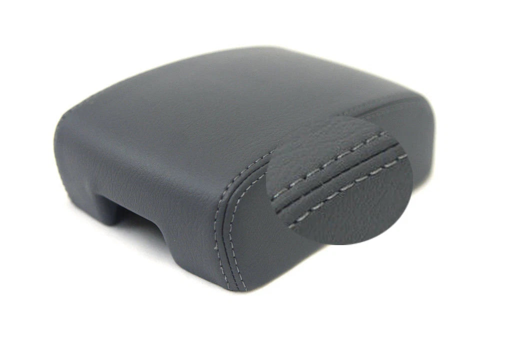 Center Console Armrest Cover for Nissan Sentra (2000–2006) Gray Leather