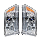 Set of 2 Projector Headlights with LED DRL for Dodge Ram 1500 (2009–2018)
