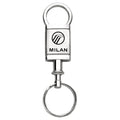 Satin-Chrome Keychain - Officially Licensed for Mercury Milan