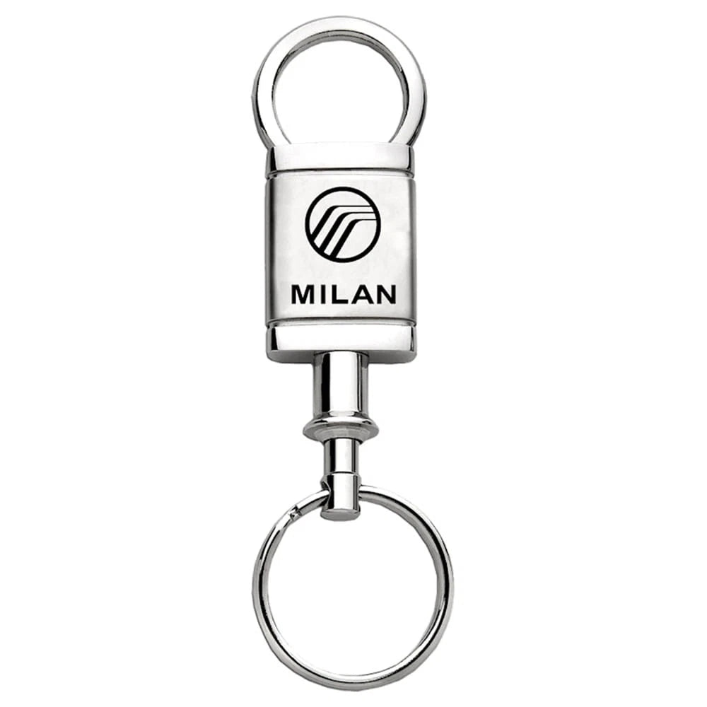 Satin-Chrome Keychain - Officially Licensed for Mercury Milan