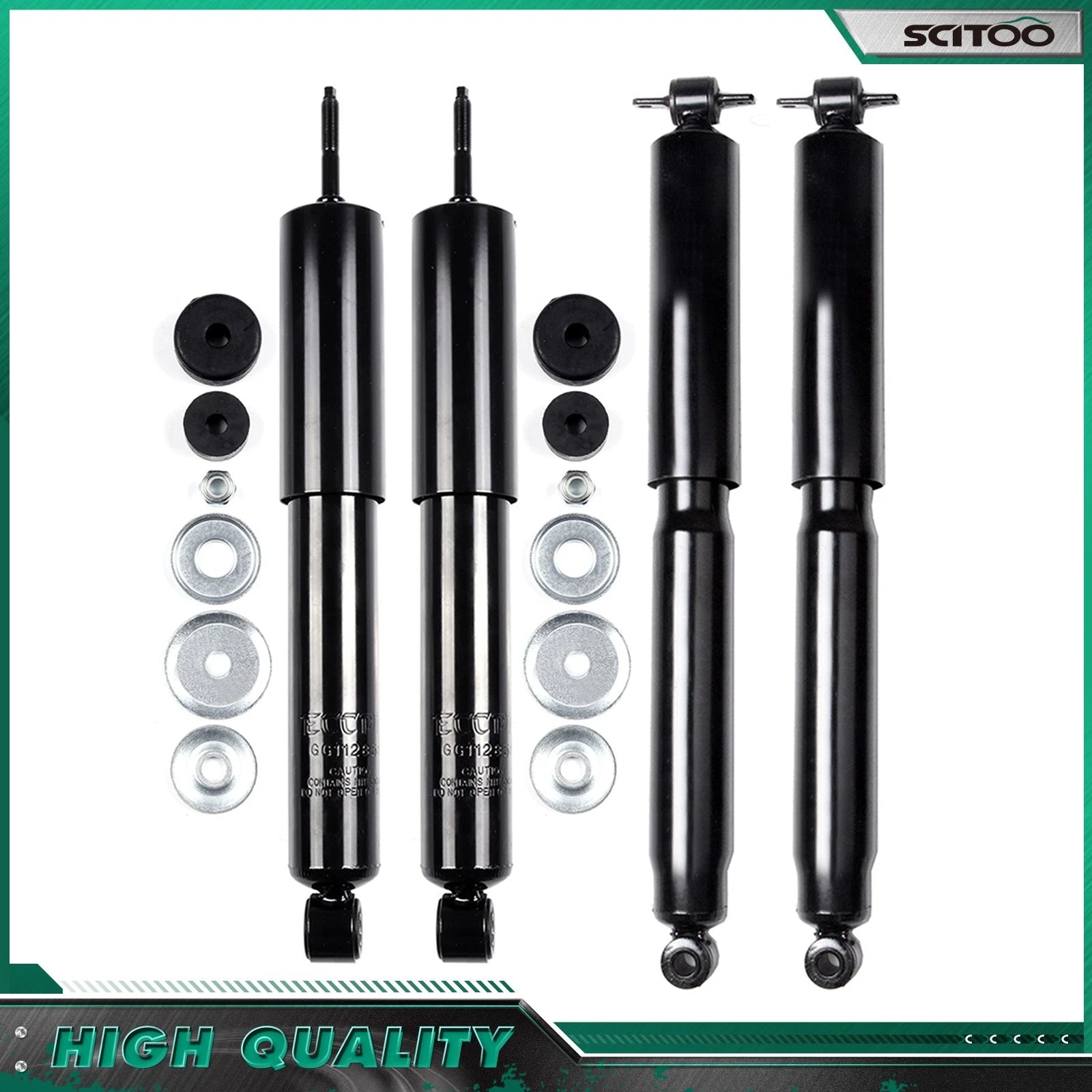 Shock Absorbers & Sway Bar Links Kit for Chevy Colorado GMC Canyon