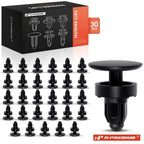 30Pcs 8mm Nylon Cowl Panel Retainer Clip for Honda CR-V (1997–2001)