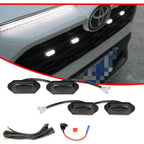 Set of 4 Raptor Style White LED Grill Lights for Toyota RAV4 (2019–2022)